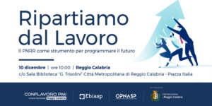 PNRR, il 10 dicembre evento Conflavoro PMI Reggio Calabria alla Città Metropolitana