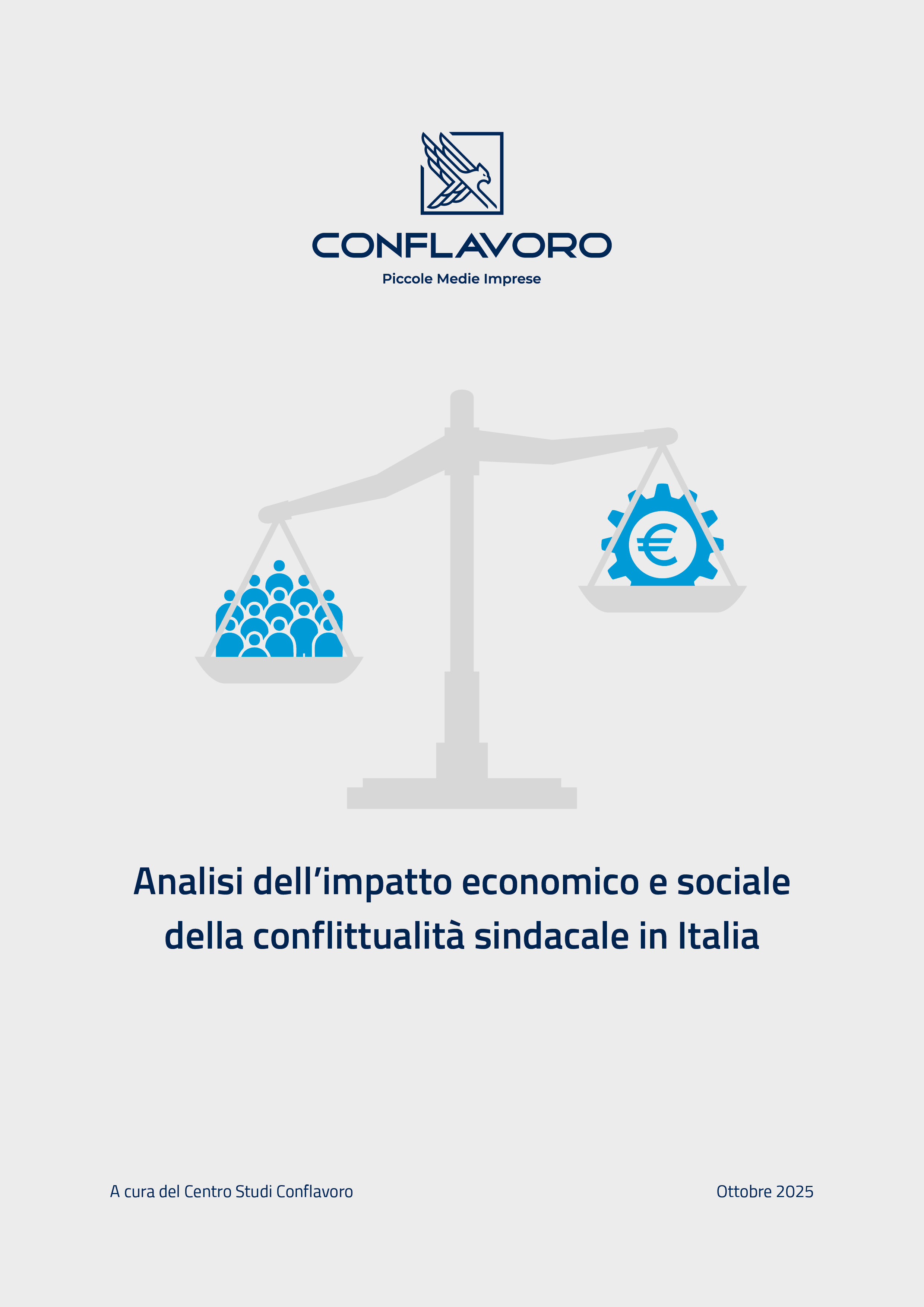Conflavoro Analisi conflittualita sindacale copertina