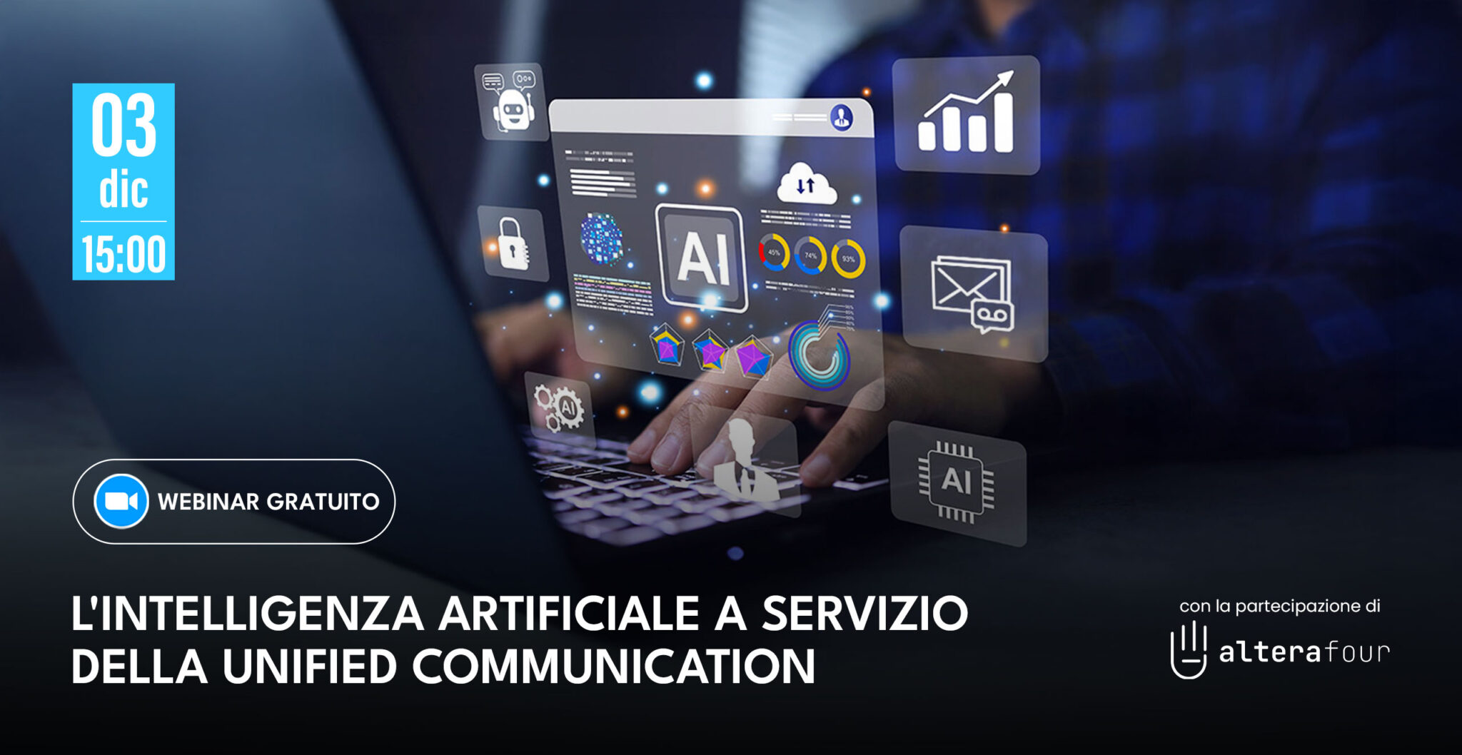 WEBINAR – L’Intelligenza Artificiale a sevizio della Unified Communication