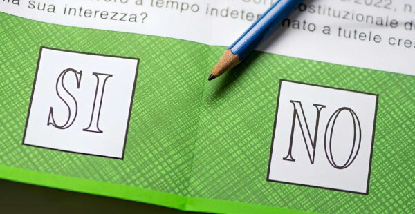 La settimana politica: le ultime rilevazioni sul Referendum Giustizia