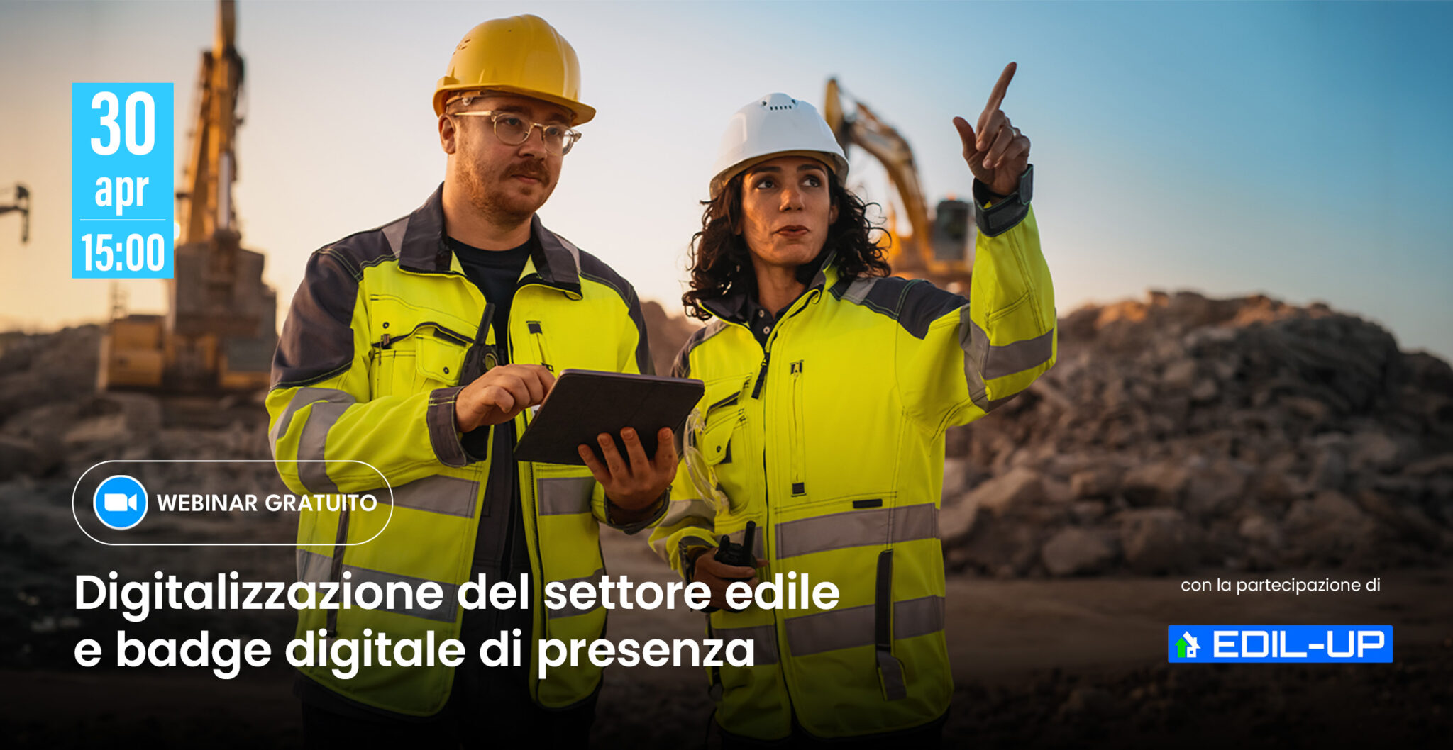 Digitalizzazione del settore edile e badge digitale di presenza